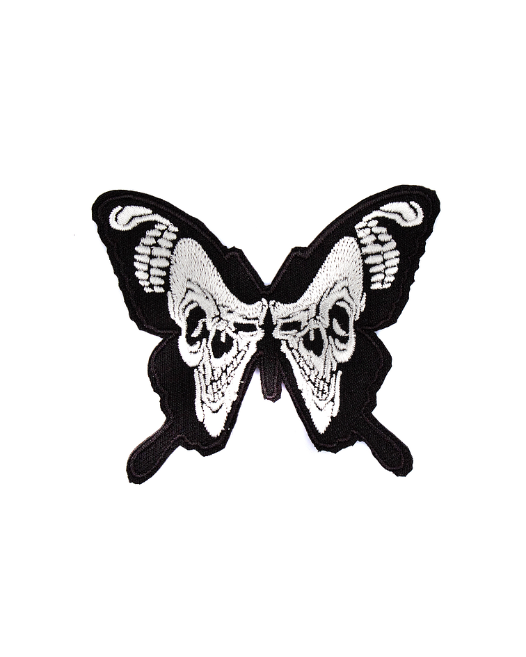 Parche Mariposa Calavera 2