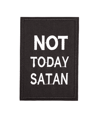 Parche Not Today Satan
