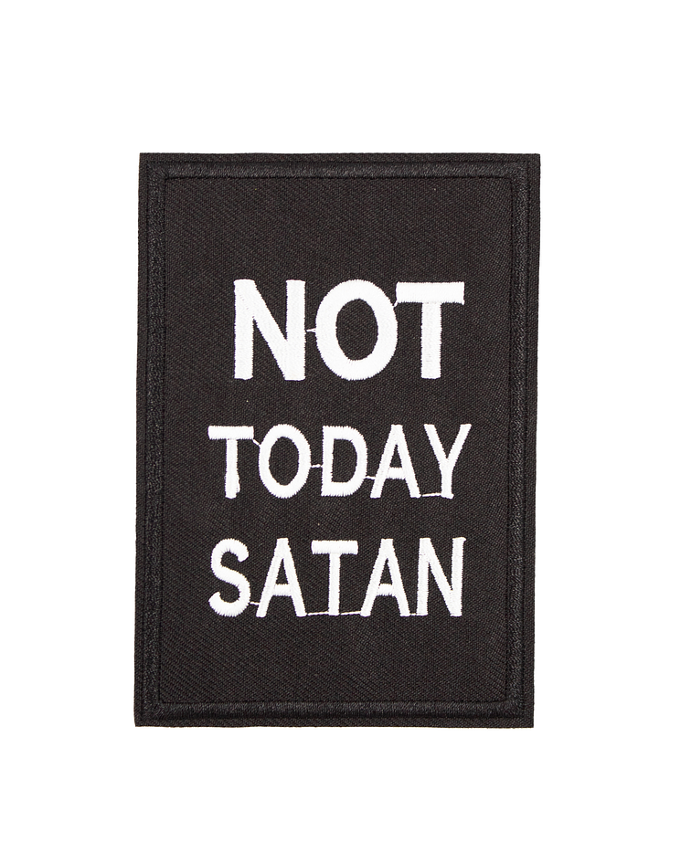 Parche Not Today Satan