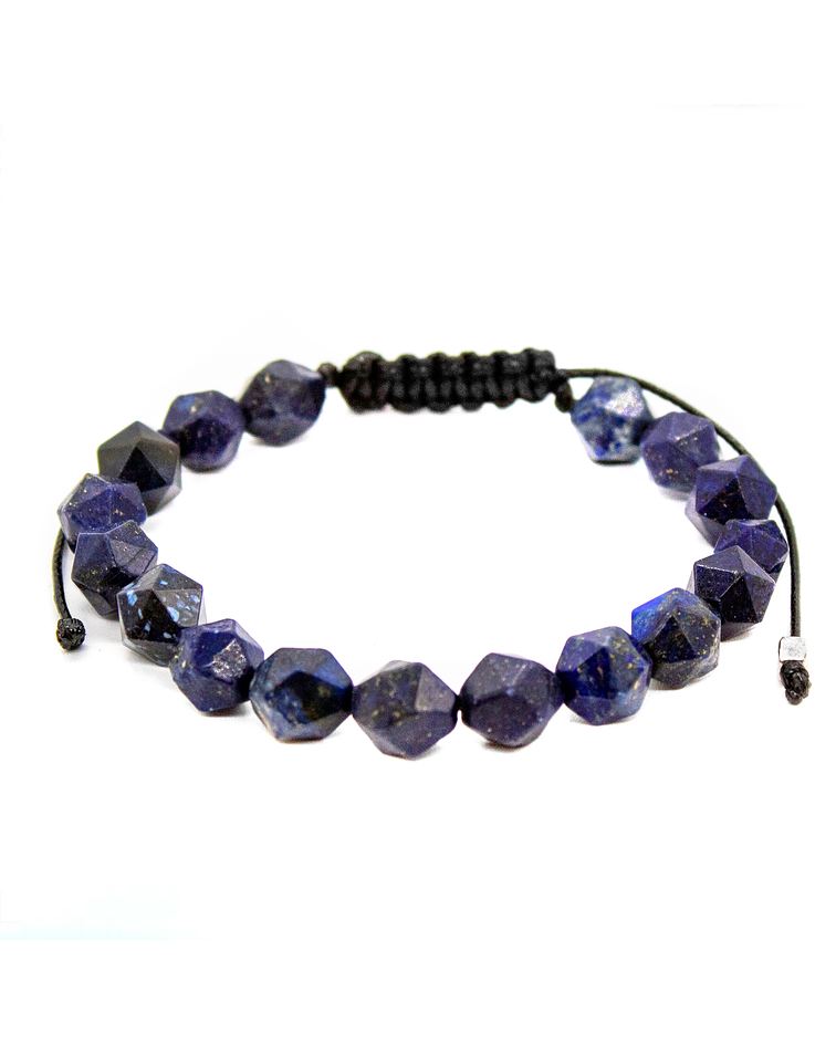 Pulsera Lapislazuli Facetado