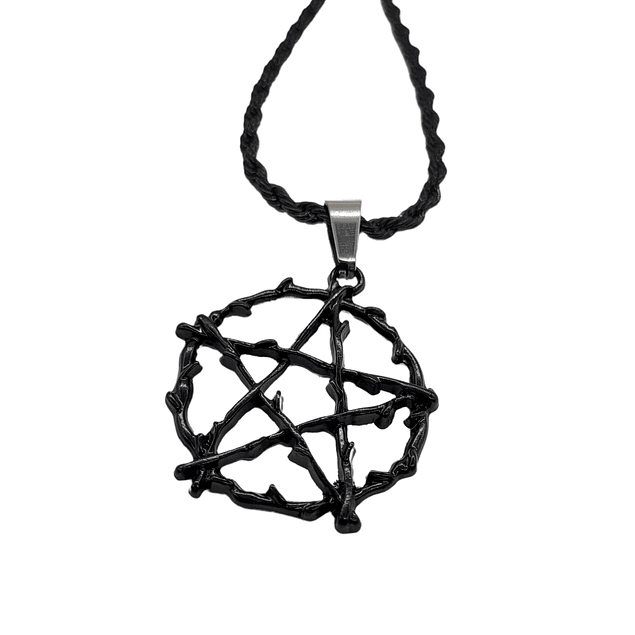 Collar Pentagram Negro