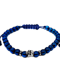 Pulsera Blue Skull