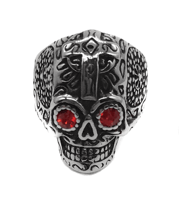 Anillo Calavera Mexicana