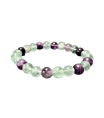 Pulsera Fluorita Violeta