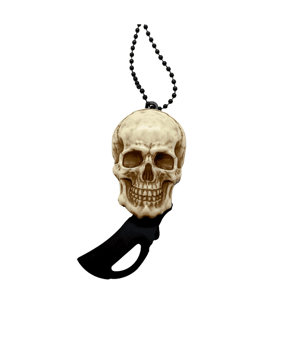 Cuchillo de campamento Flat Skull