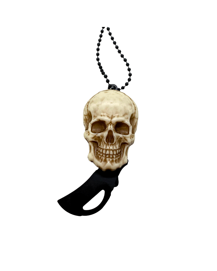 Cuchillo de campamento Flat Skull