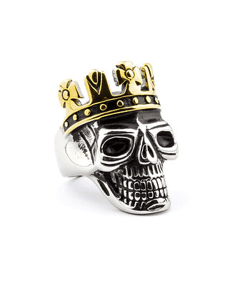 Anillo Calavera Rey 