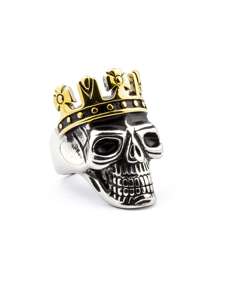 Anillo Calavera Rey 