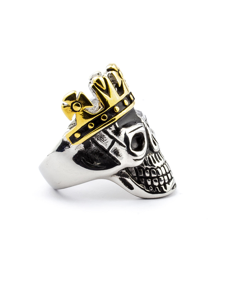 Anillo Calavera Rey 