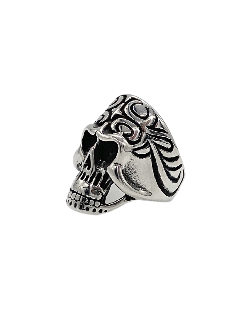 Anillo Calavera Lotus