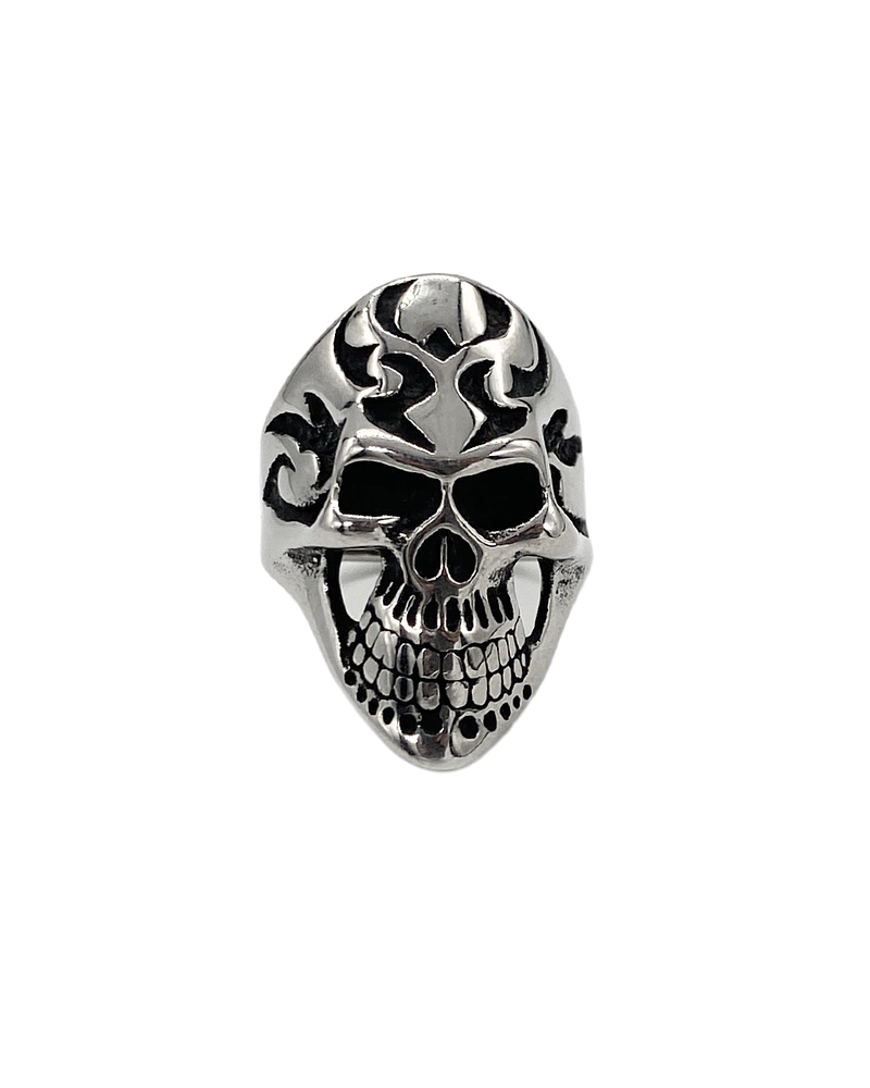 Anillo Calavera Flama I