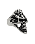 Anillo Calavera Flama I