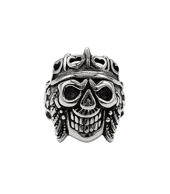 Anillo Calavera Indio II