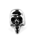 Anillo Calavera con Barba