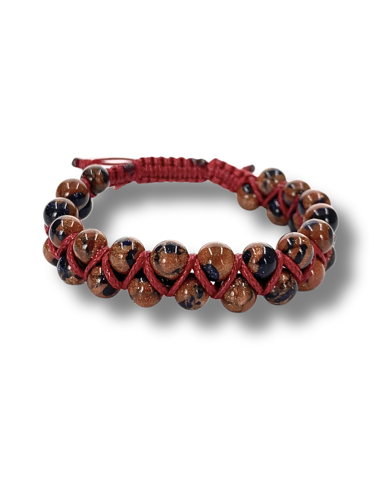 Pulsera Doble Eclipse de Poder [Fuego, Aire, Tierra]