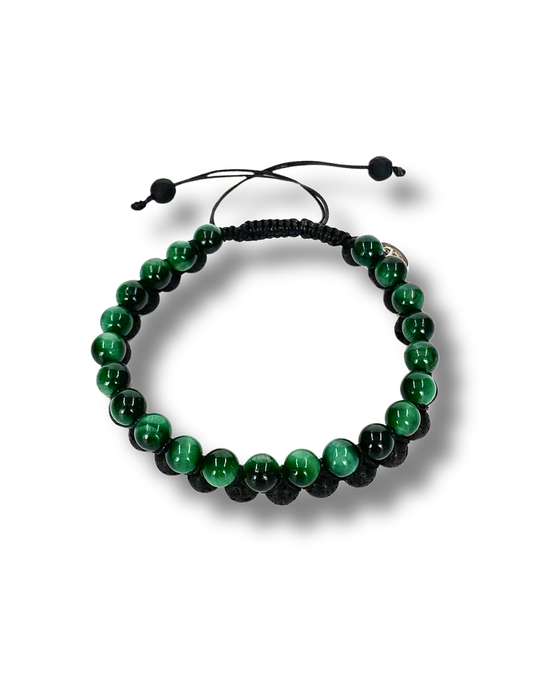 Pulsera Doble Furia Terrenal [Tierra, Fuego, Aire]