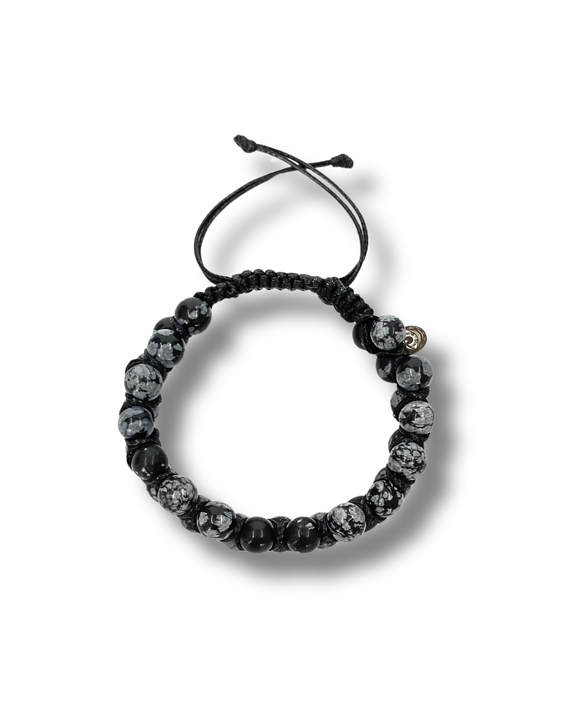 Pulsera Doble Noche de Acero [Tierra, Aire, Agua]