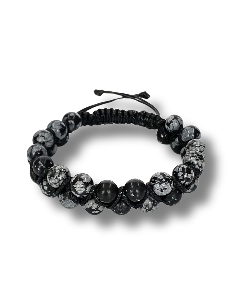 Pulsera Doble Noche de Acero [Tierra, Aire, Agua]