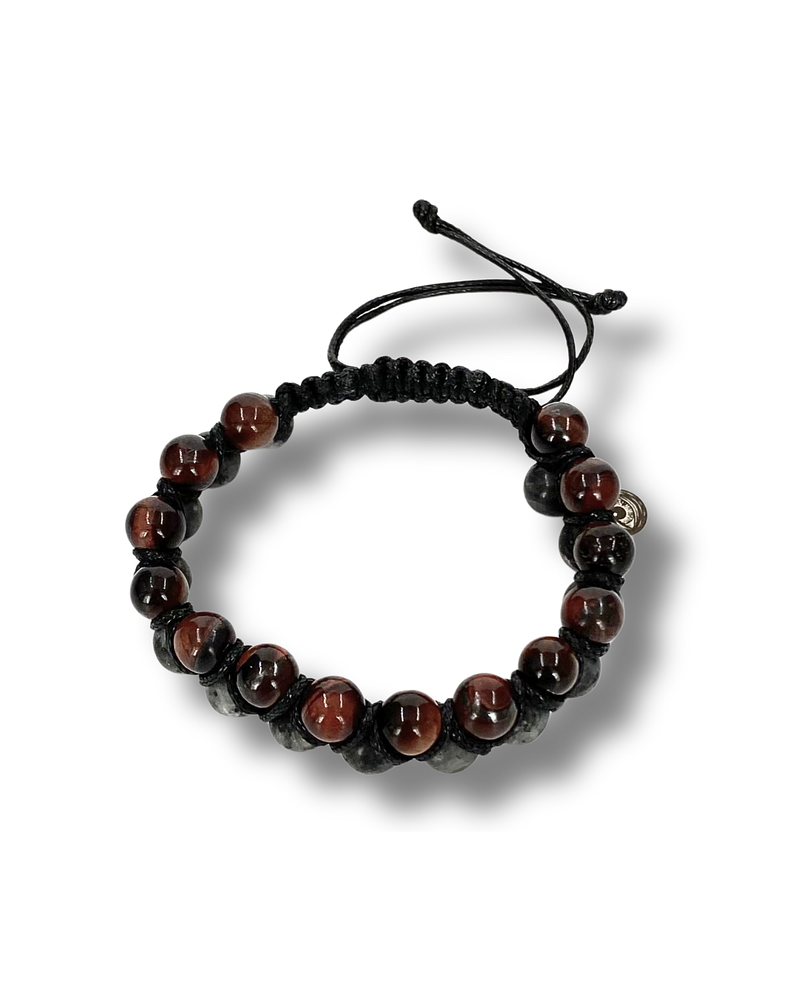 Pulsera Doble Fuego del Norte [Fuego, Tierra, Agua]