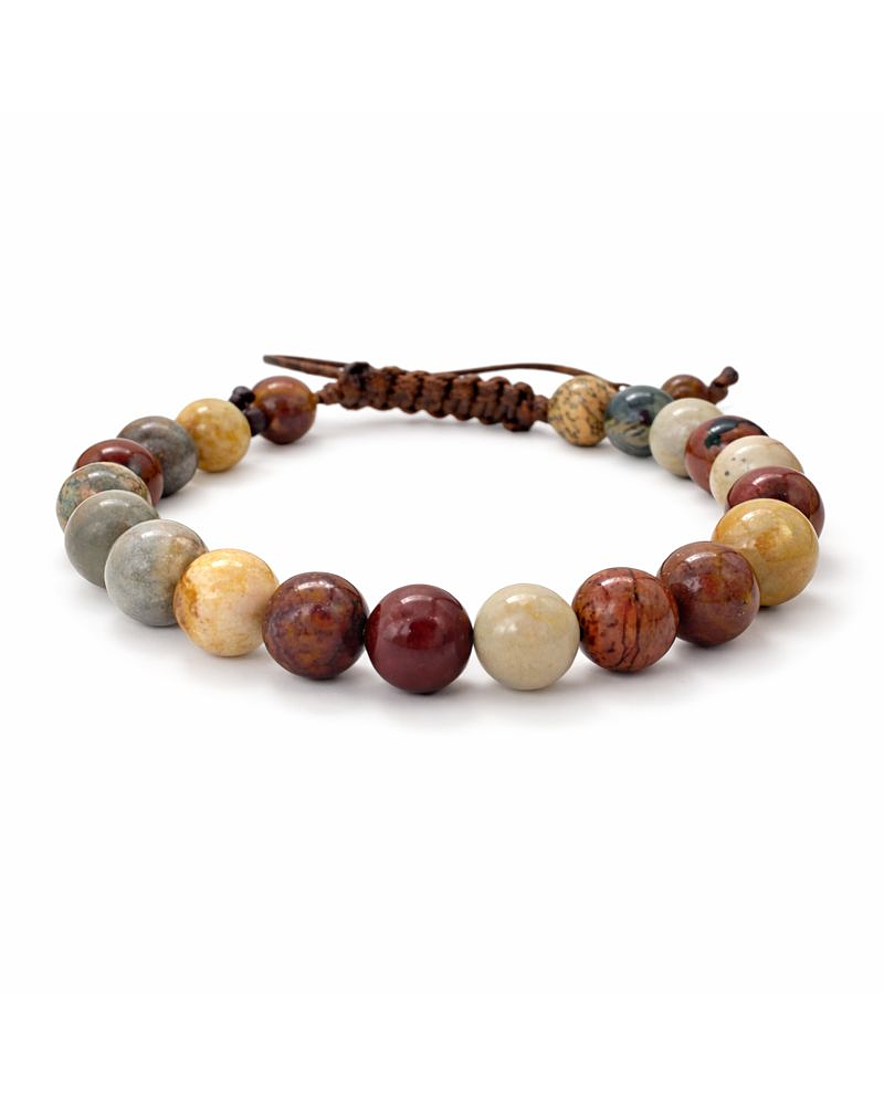 Pulsera Jaspe Sardo [Fuego Interior]