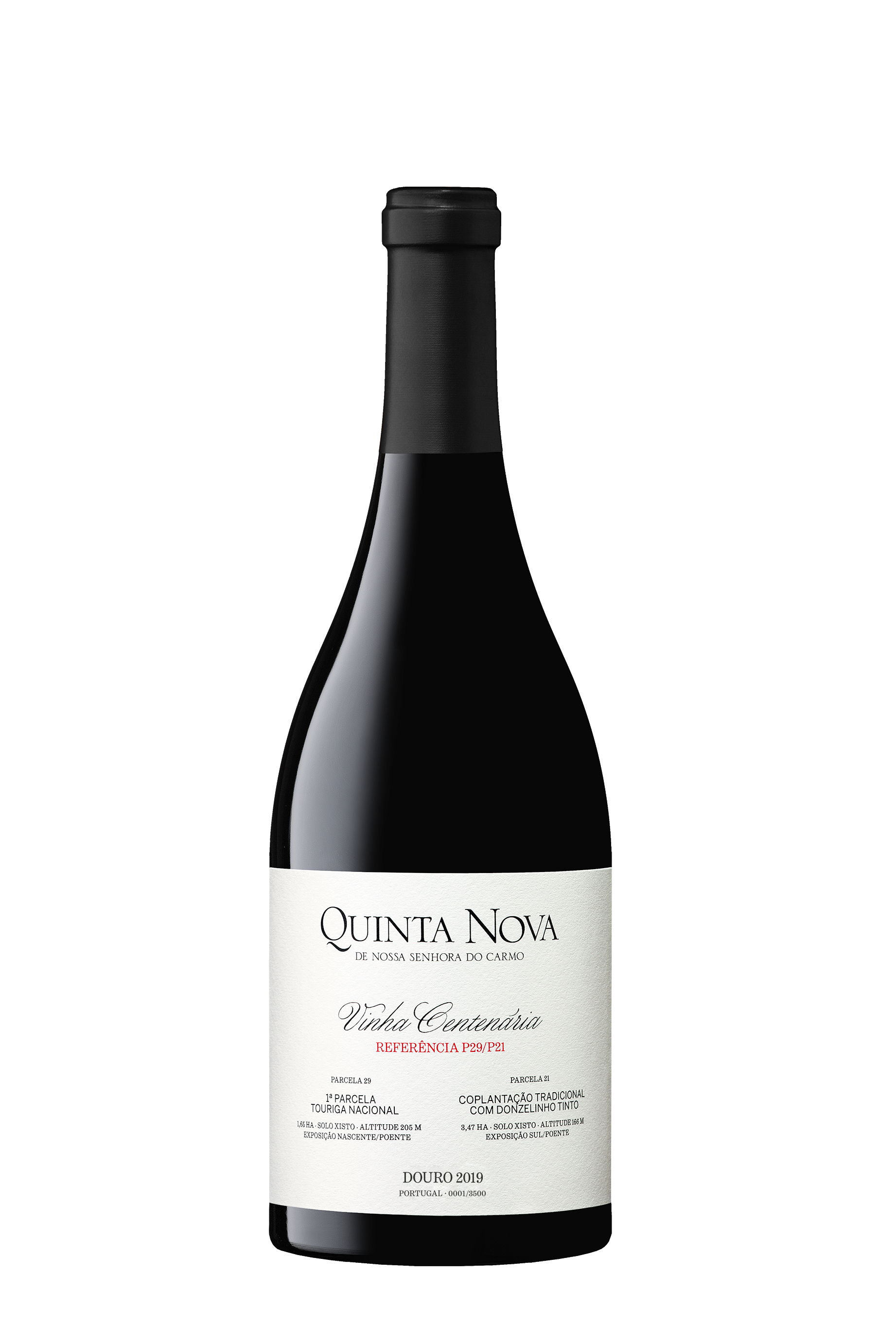 Quinta Nova Vinhas Centenárias P29/P21 2019 (153,33€ / litro) 