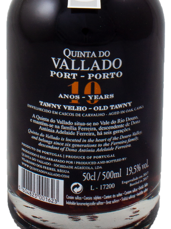 Quinta do Vallado 10 Years Old Tawny ( 22,66€ / Litro )