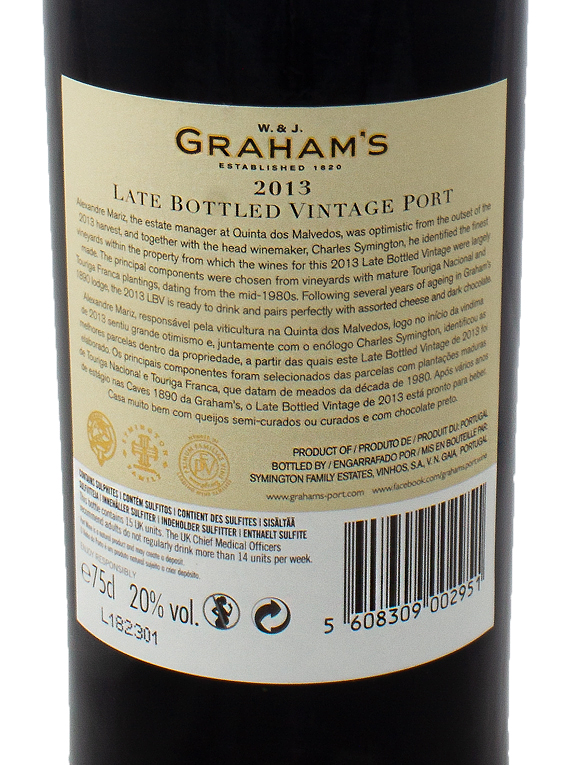 Graham's Late Bottled Vintage Port 2013
