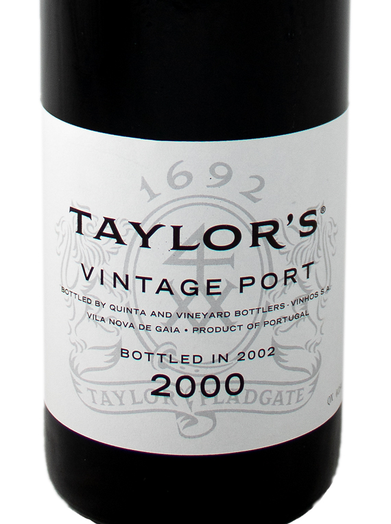 Taylor's Vintage Port 2000 (206,67€ / Litro)