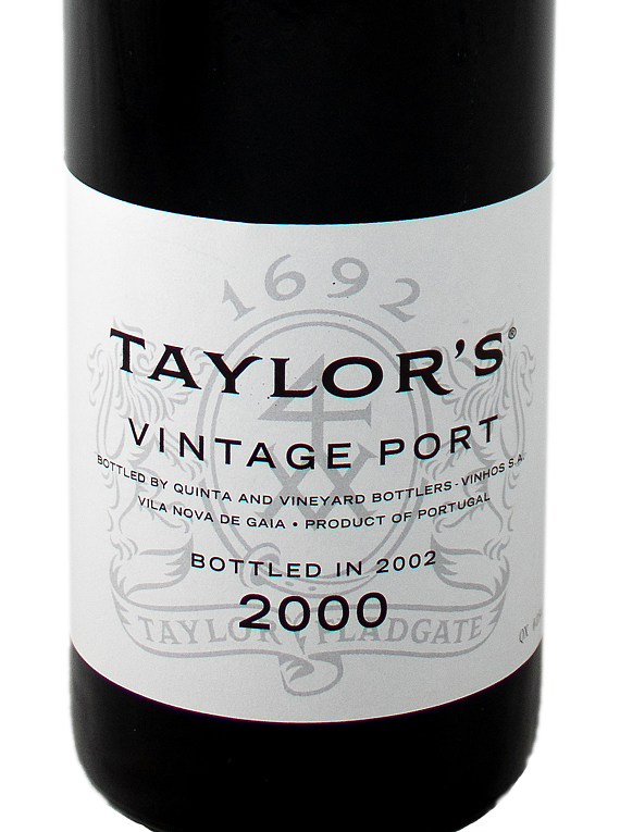 Taylor's 2000 Vintage Port