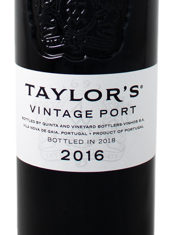 Taylor's Vintage Port 2016 (128,00€ / Litro )