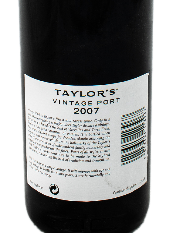 Taylor's Vintage Port 2007