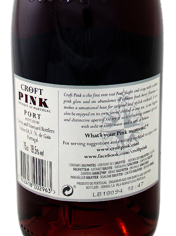 Croft Pink Port (17,33€ / litro)