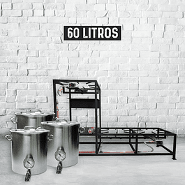 Planta Cerveza Artesanal Brewmonster 60 lts