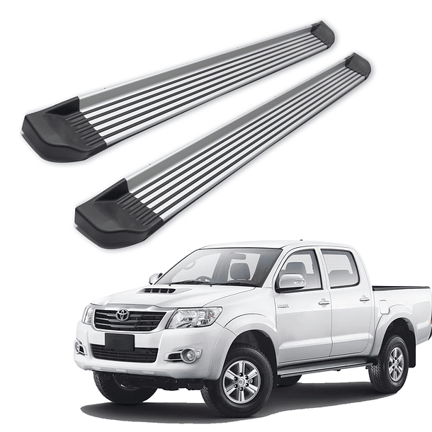 Pisadera De Aluminio Toyota Hilux 2006-2015