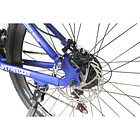 Bicicleta Montaña Aro 26 Marco Acero Cambios Shimano Curva Azul 3