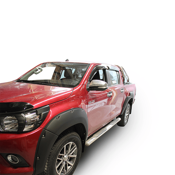 Extensiones Tapabarro Militar Toyota Hilux Revo SR 2016-2019