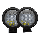 X2 Foco Led 60w 18cm Diámetro 12 Leds 1