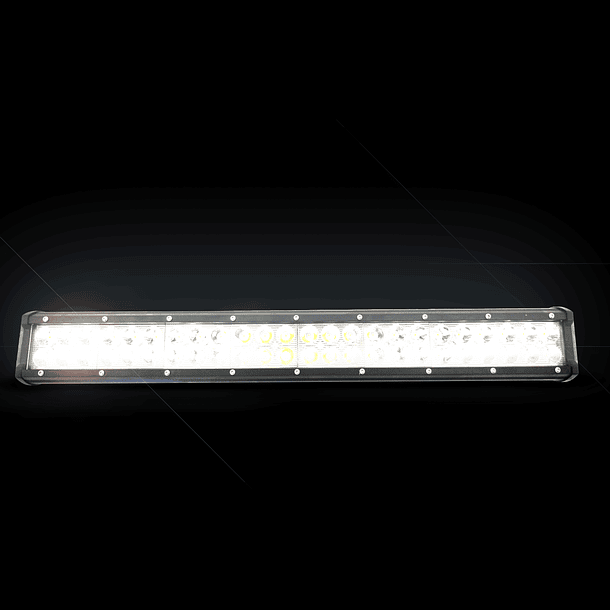  Barra Led Rectangular 144w 48led Luz Blanca