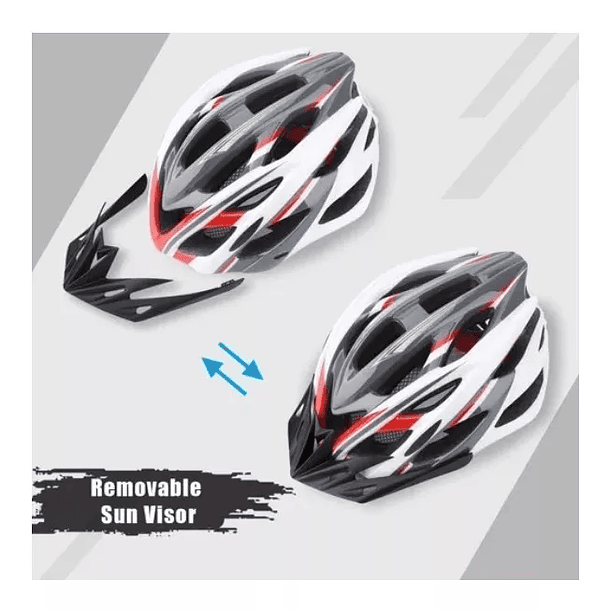 Casco Protector Adulto Universal Ajustable Para Bicicleta 8