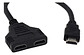 Cable Divisor Hdmi Splitter Y De 1 Macho A 2 Hembras - Miniatura 3