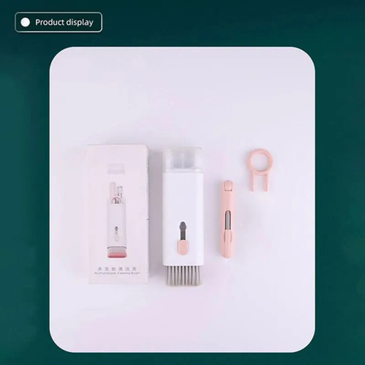 Cepillo Limpiador De Teclado Multifuncion Audifonos Telefono 4