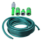 Manguera Riego Thek 1/2 Pulgada 15m Con Pistola Rociadora Verde Oscuro - Miniatura 5