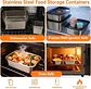 Set 4 Recipientes Herméticos Acero Inoxidable Lunch Box Coci - Miniatura 9