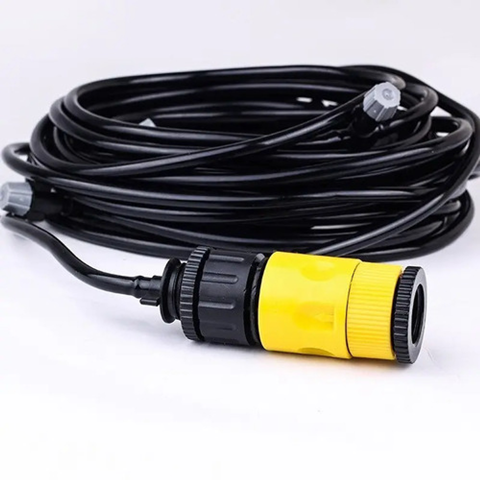 Kit Sistema Nebulización Patio Terraza Riego Neblina Resfres 4