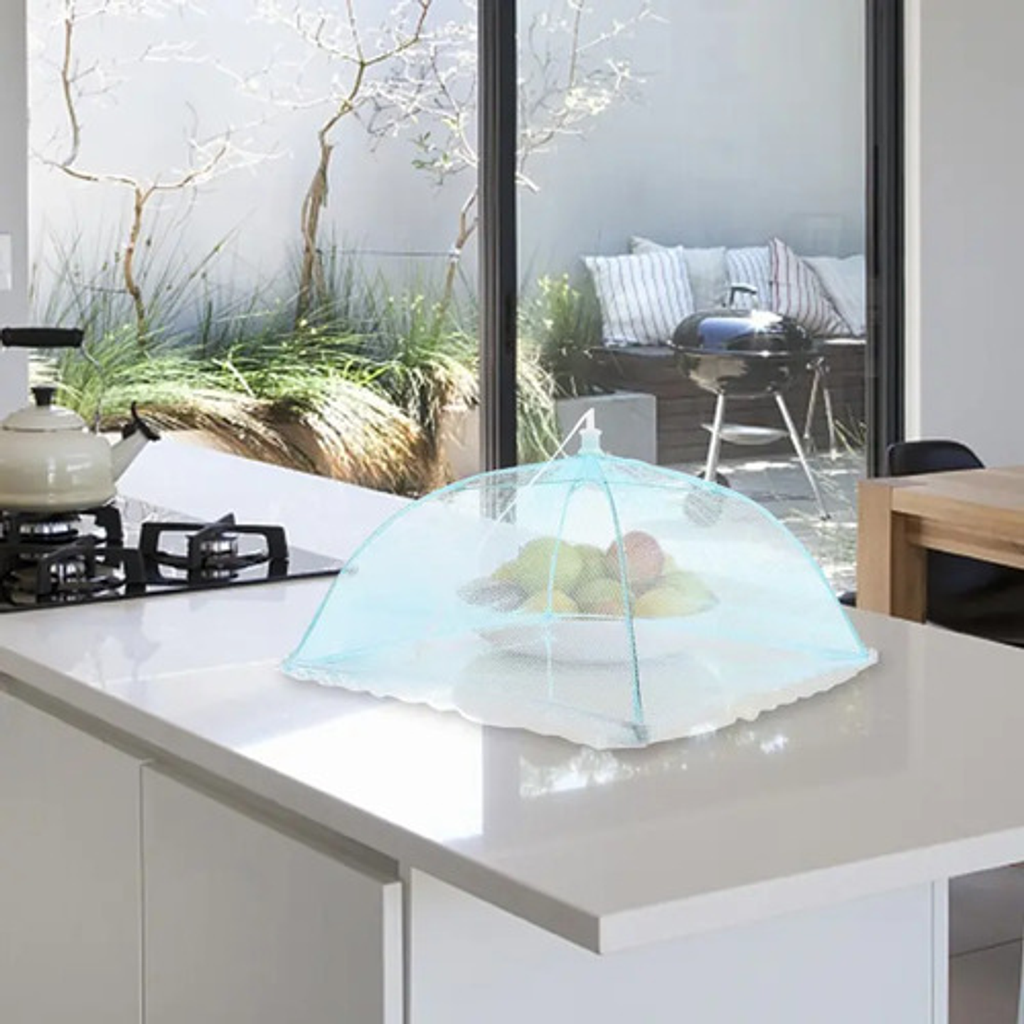 Malla Para Cubrir Alimentos Mosquitera Anti Moscas Mosquitos 4