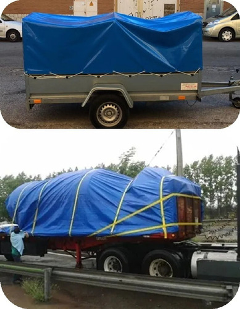 Carpa Lona Funda Impermeable Multiuso 3 X 3 Metros 5