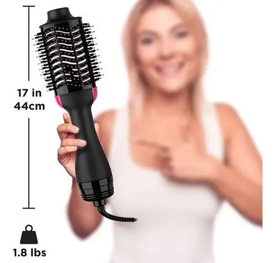 Secador Cepillo One Step 3 En 1 Para Secar Y Alisar El Pelo 3