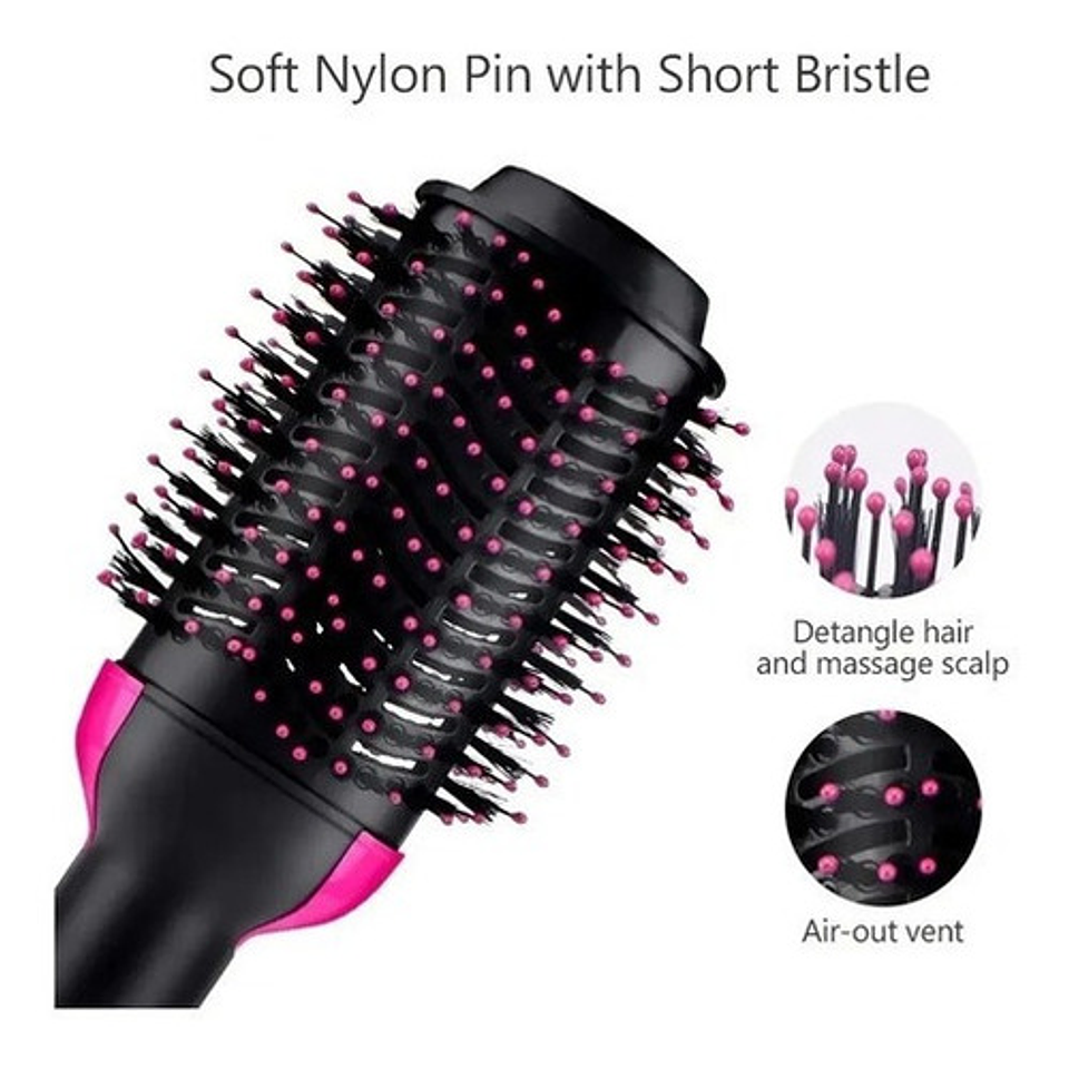 Secador Cepillo One Step 3 En 1 Para Secar Y Alisar El Pelo 4