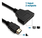 Splitter Hdmi 1080p Divisor De Señal Hdmi Lcd Led - Miniatura 3