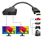 Splitter Hdmi 1080p Divisor De Señal Hdmi Lcd Led - Miniatura 5